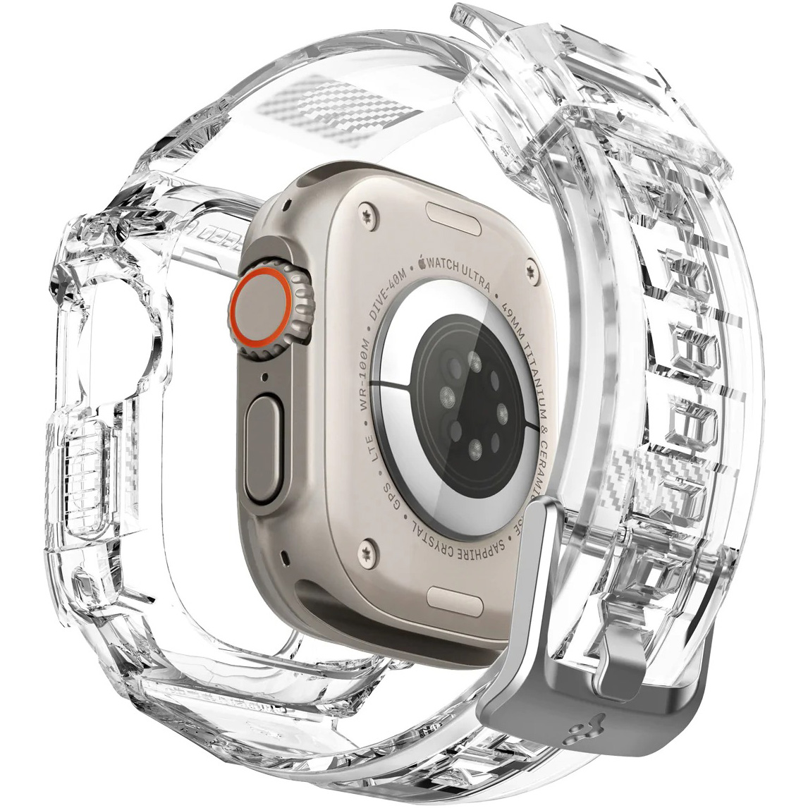 Oryginalne etui z paskiem od marki Spigen z serii Rugged Armor Pro dla Apple Watch Ultra 49mm